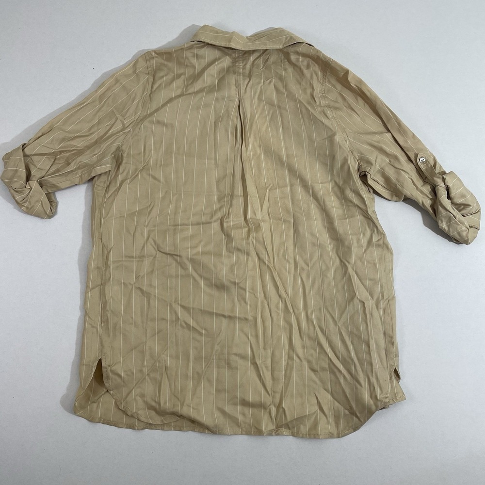 Women's Hester Orchard Long Sleeve Brown Top Size S Casual Shirt - Picture 3 of 9
